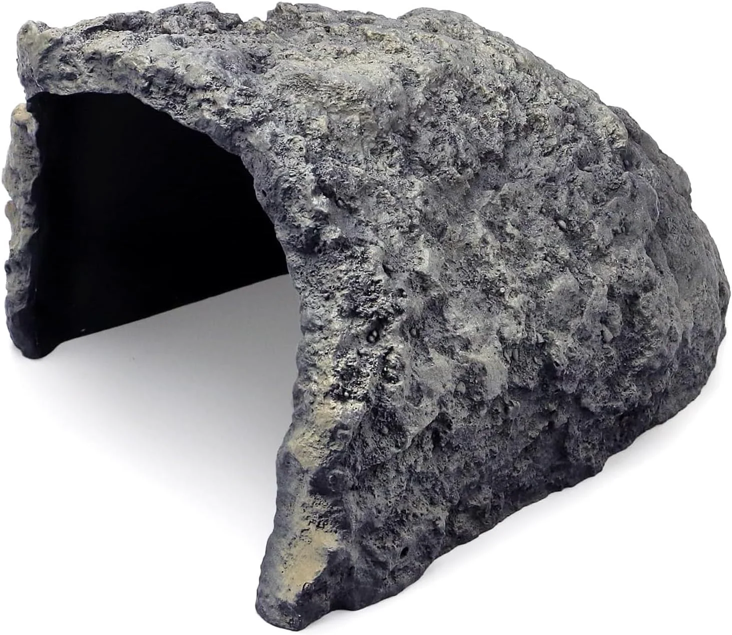 Premium Material Rock Cave Habitat Hidden for Reptile and Amphibians.Terrarium Aquarium Decor Reptile hideout Hide Cave for Bearded Dragons Lizards Snakes Turtles Geckos Tortoises Small Animals -Large Size Environmentally Friendly