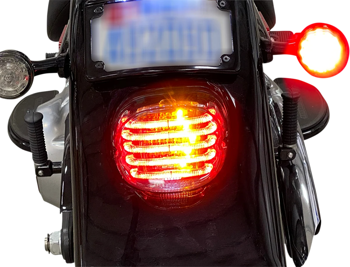 Soft Custom Dynamics Taillight Turn Signal – Red Lens PB-TL-INT-NW-R Selected