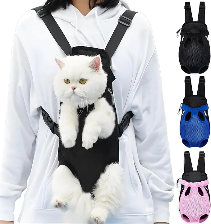 Official Pet Carrier Backpack Adjustable Pet Front Carriers High-Quality
