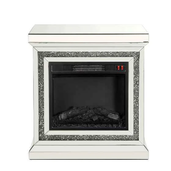 Selected Noralie – 28 Fireplace – Mirrored Faux Diamonds Luxury