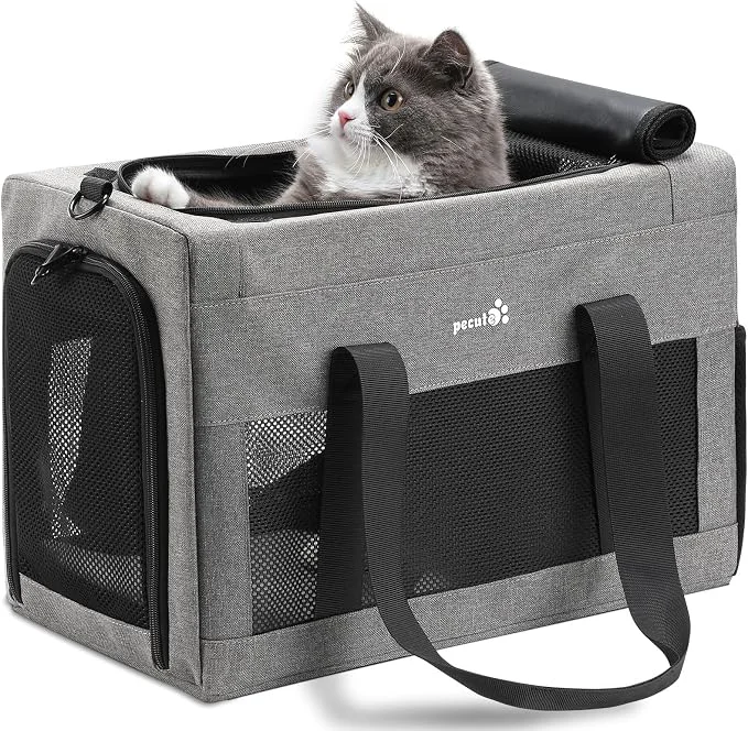 Trendy Airline Cat Carrier Pet Carrier Soft-Sided Portable Dog Carrier Professional
