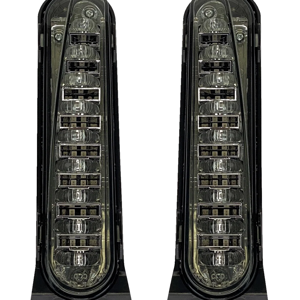 Solid Custom Dynamics LED Taillight – Run Brake Turn – Smoke PB-13-CVO-S Environmentally Friendly