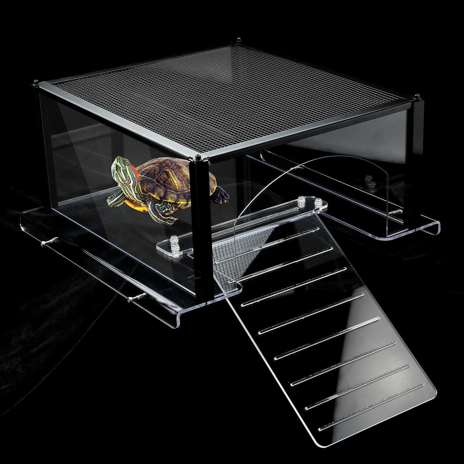 User-Friendly Turtle Topper Basking Platform for Aquatic Turtles LYL LEYOULAND 75 Gallon Tank Accessory Smooth