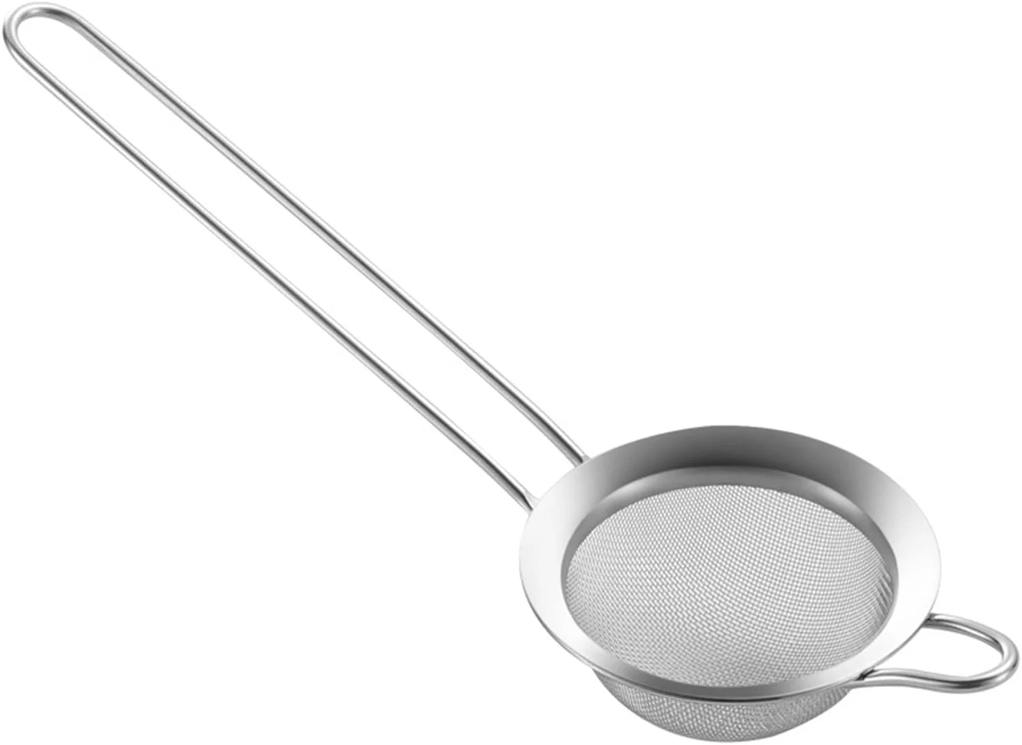 Contemporary 304 Stainless Steel 3.15 inch Fine Mesh Strainers for Kitchen Colander-Skimmer with Handle Sieve Sifters for Food Tea Rice Oil Noodles Fruits Vegetable 3inch Next-Generation