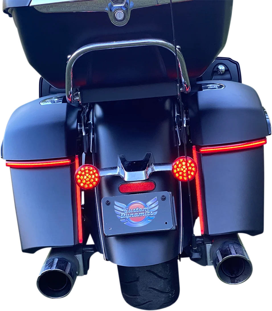 Quality Custom Dynamics Saddle Bag Lights – Red Lens CD-INDBAG-SWP-R Sustainable