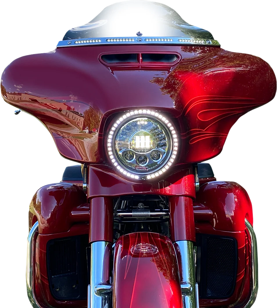 Clean Custom Dynamics Sequential Trim Ring – Chrome PB-7TR-AW-1C Traditional