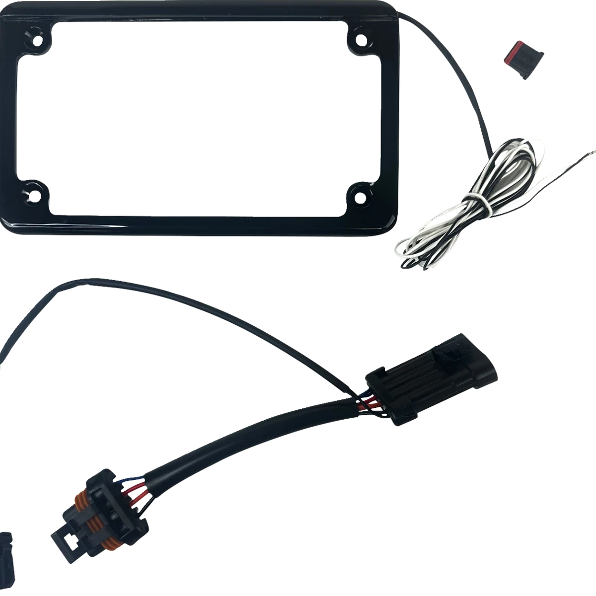Long-Lasting Custom Dynamics Lighted License Plate Frame – Gloss Black CD-LPF-GEN Next-Generation