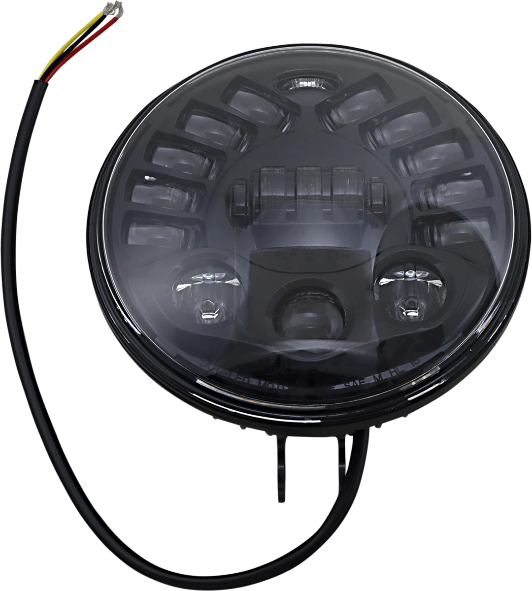 Functional Custom Dynamics Adaptive Headlight with Mount – Black PB-7PA-B Premium Material