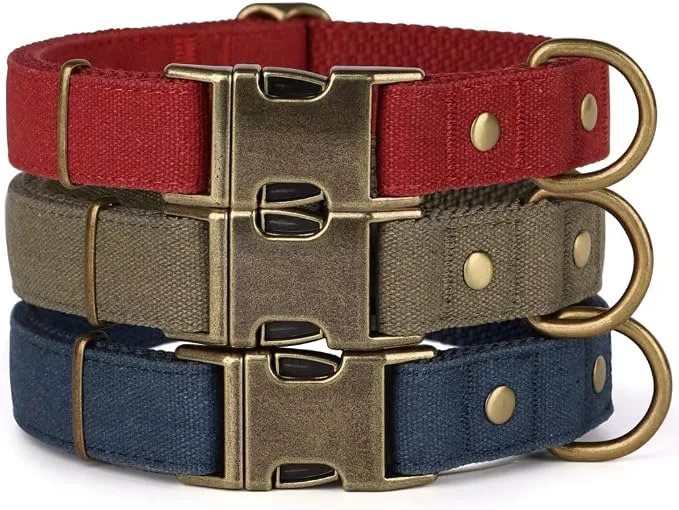 Dependable PET ARTIST Dog Collar for Large Dogs Soft Padded Premium Nylon Dog Collar Clean