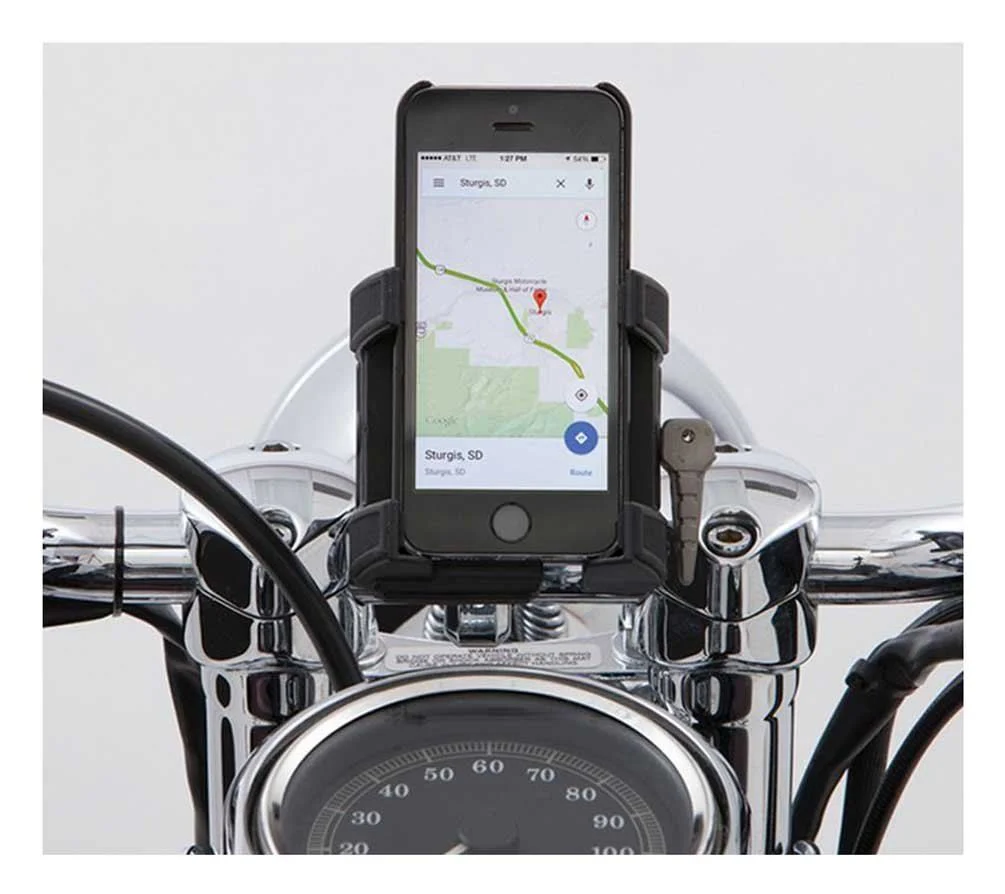 Classic Ciro – Smartphone GPS Holder – without Charger – Chrome Expertly Made