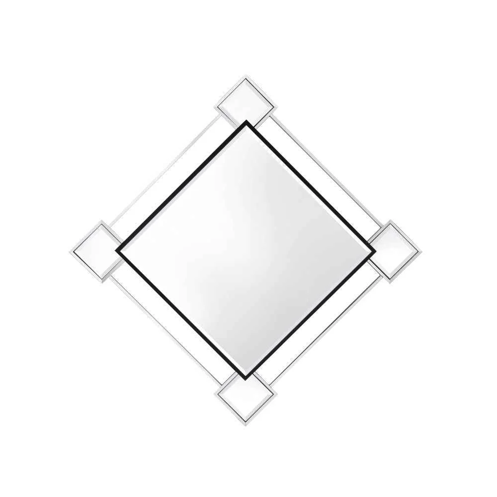Stylish Asbury – Accent Mirror – Mirrored Chrome Flexible