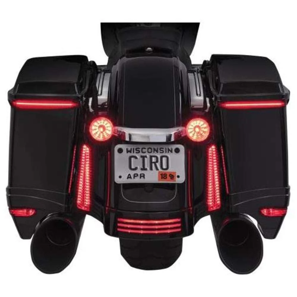 Superior Ciro – Bag Blades – with CAN Bus Controller – Amber Turn Signals Professional
