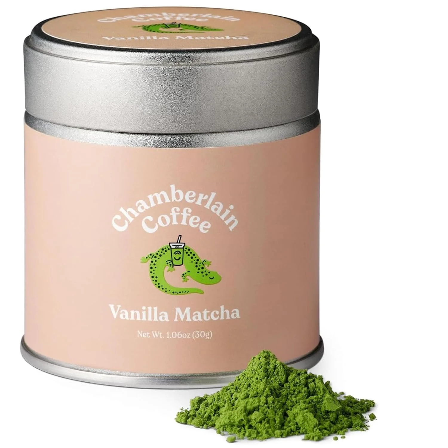 Certified Chamberlain Coffee Vanilla Matcha Ceremonial Grade Green Tea Powder – Antioxidant Rich L Theanine Calm Energy Signature Vegan Matcha Powder – Premium First Harvest Japanese Green Tea – 30g Breathable