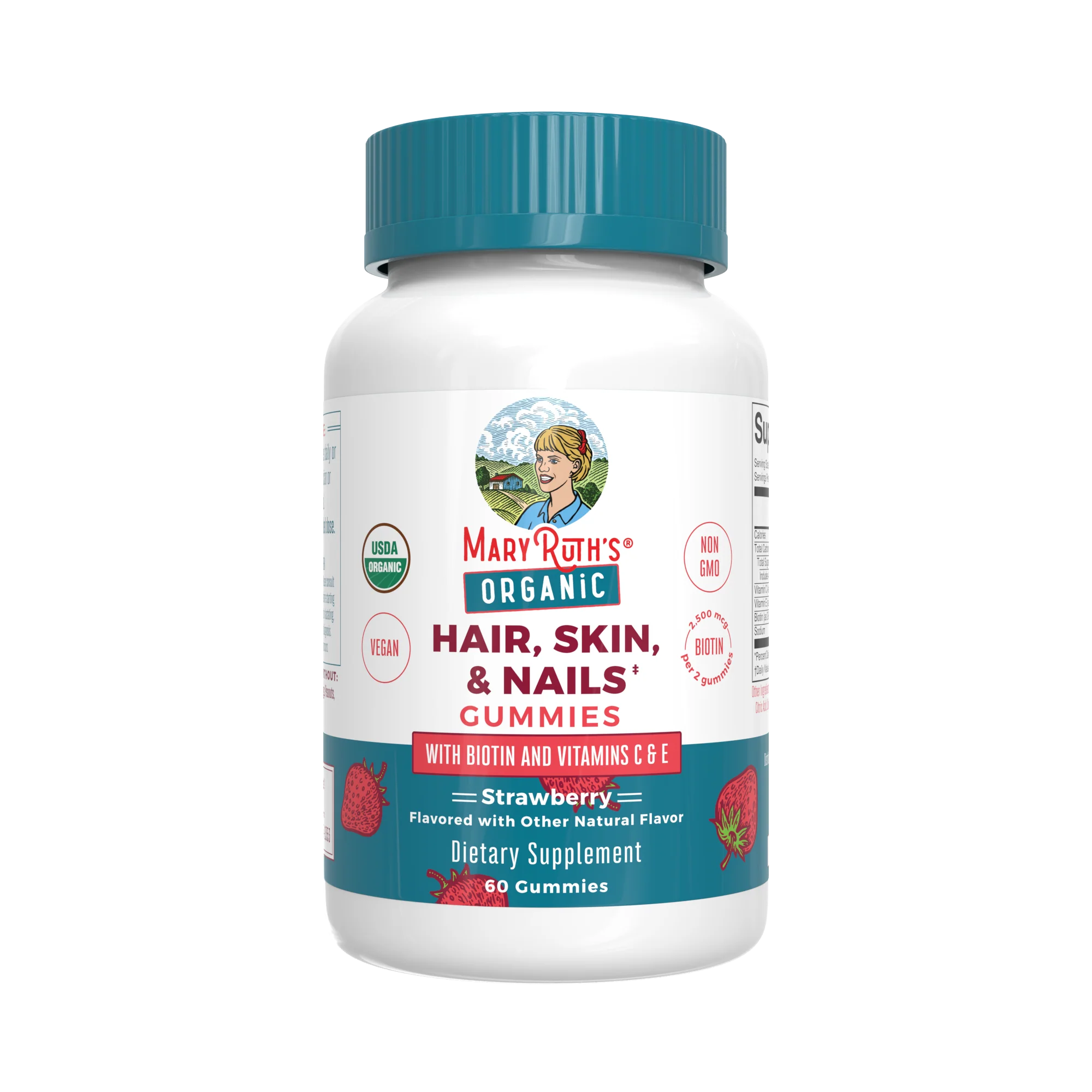 Carefully Designed MaryRuth’s Hair Skin Nails Gummies Breathable