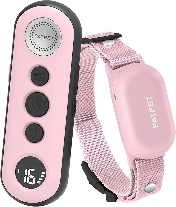 Breathable PATPET Shock Collar for Dogs – 4000FT Dog Training Collar Flexible