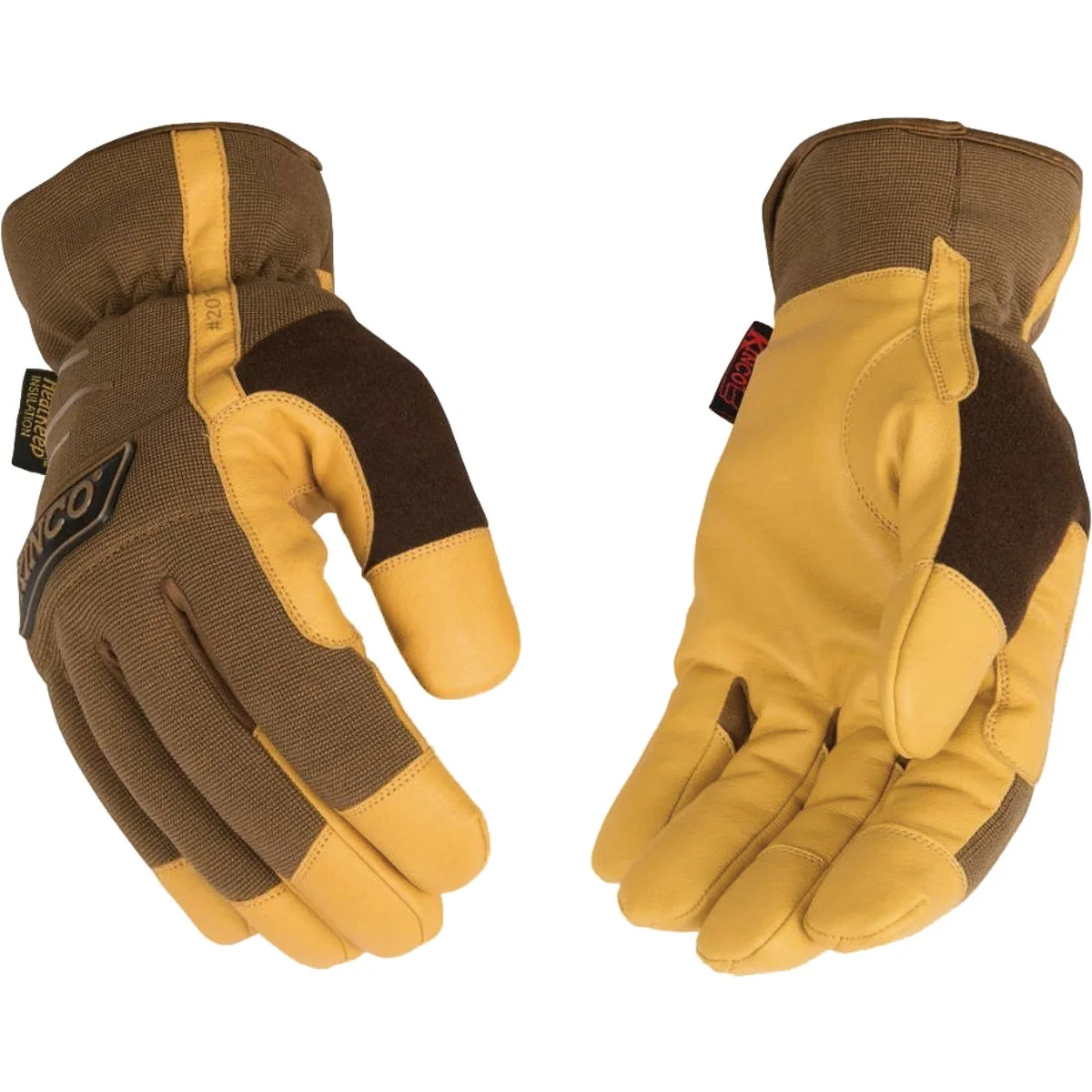 Expertly Made KincoPro MiraG2 Men’s Large Grain Faux Leather Thermal Lined Winter Work Glove Verified