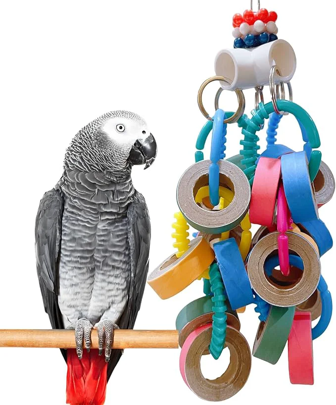 Next-Generation Fatty Bagel Cascade 24Pcs Bird Toys Recyclable