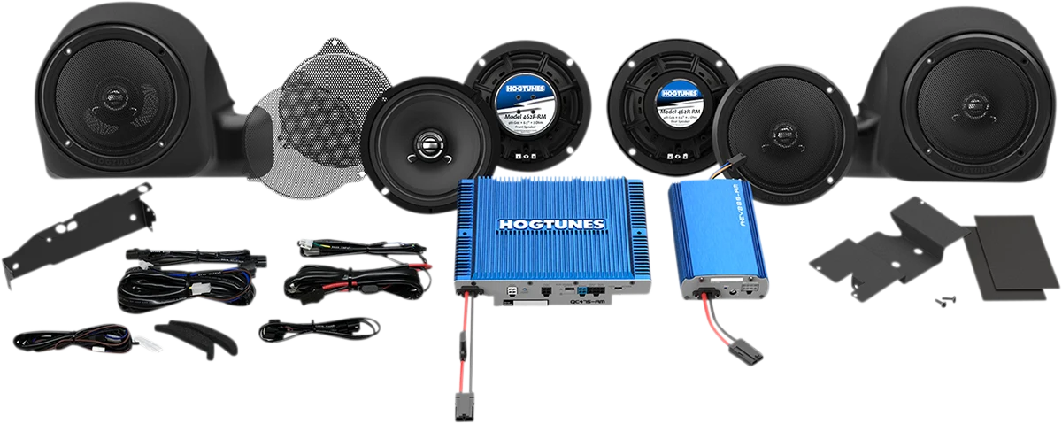Organic Hogtunes – Speaker Dual Amp Kit – Ultra QC ULTRA 6-RM Classic