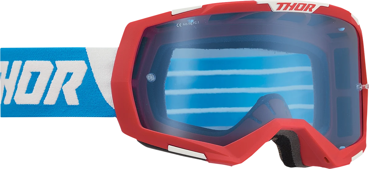 Practical Thor Regiment Goggles – Red White Blue – Blue 2601-2967 Exceptional