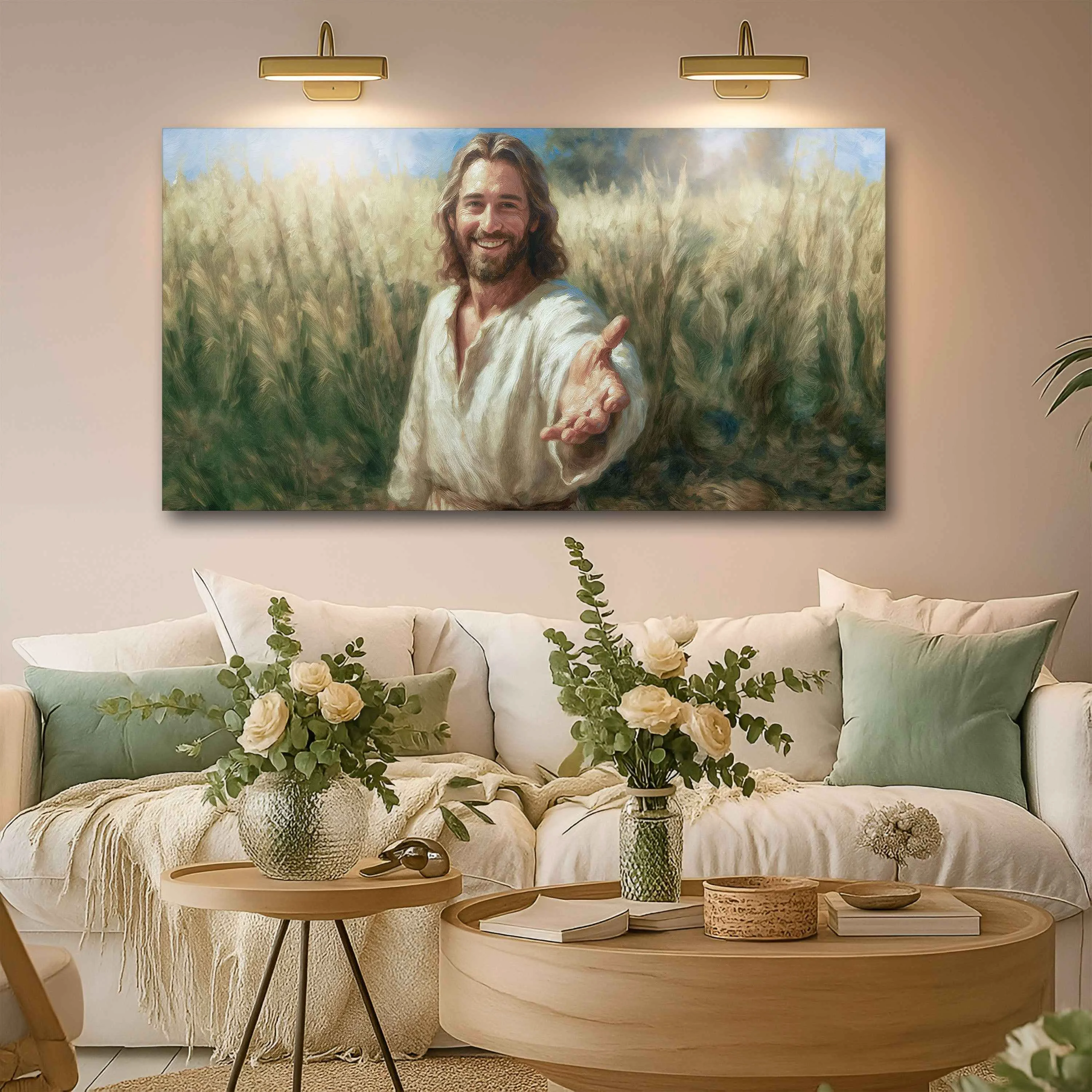 Soft Savior’s Invitation Faith Wall Art III Dependable