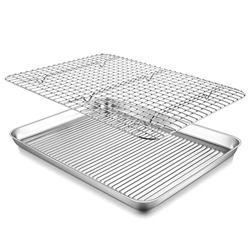 Responsible Baking Pan with Wire Rack Innovative