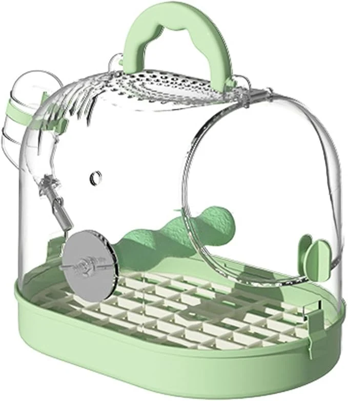 Safe Easy to Carry Bird Cage with Watering Bottle High Ventilated Carriers Travel Flexible