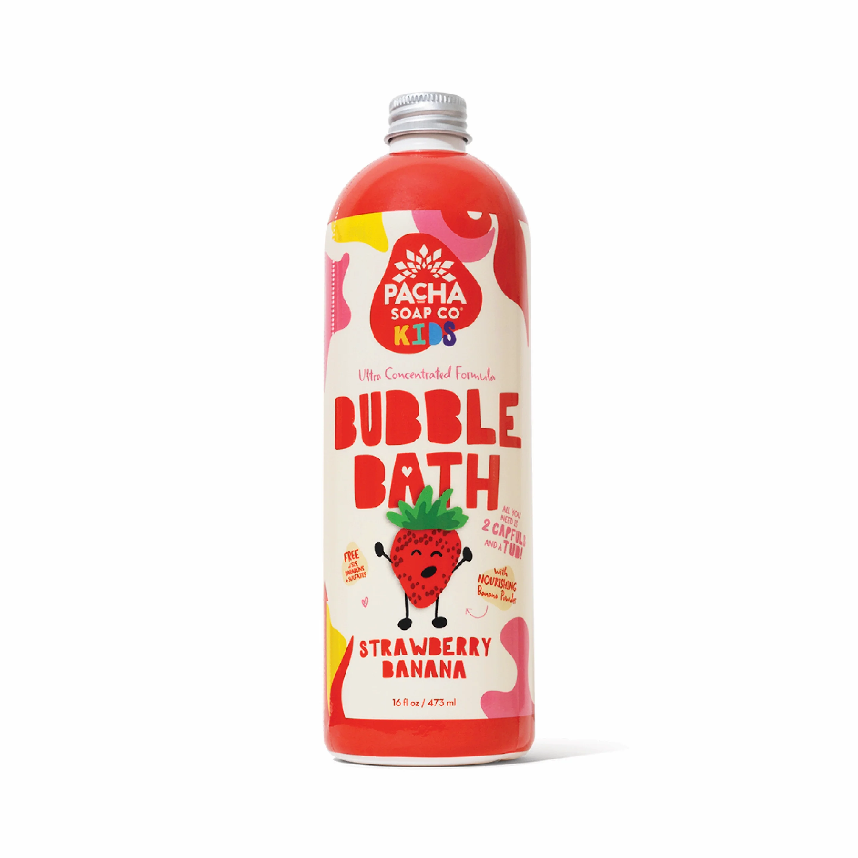 Natural Pacha Soap Co. Ultra Concentrated Bubble Bath Recyclable