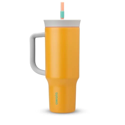 Functional Tumbler Stainless Steel Water Bottle 40 oz Tropical Official
