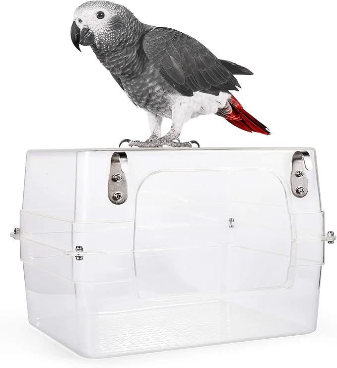 Safe Colorday Large Bird Bath for Cage Parrot Bath for Parakeet African Grey Excellent