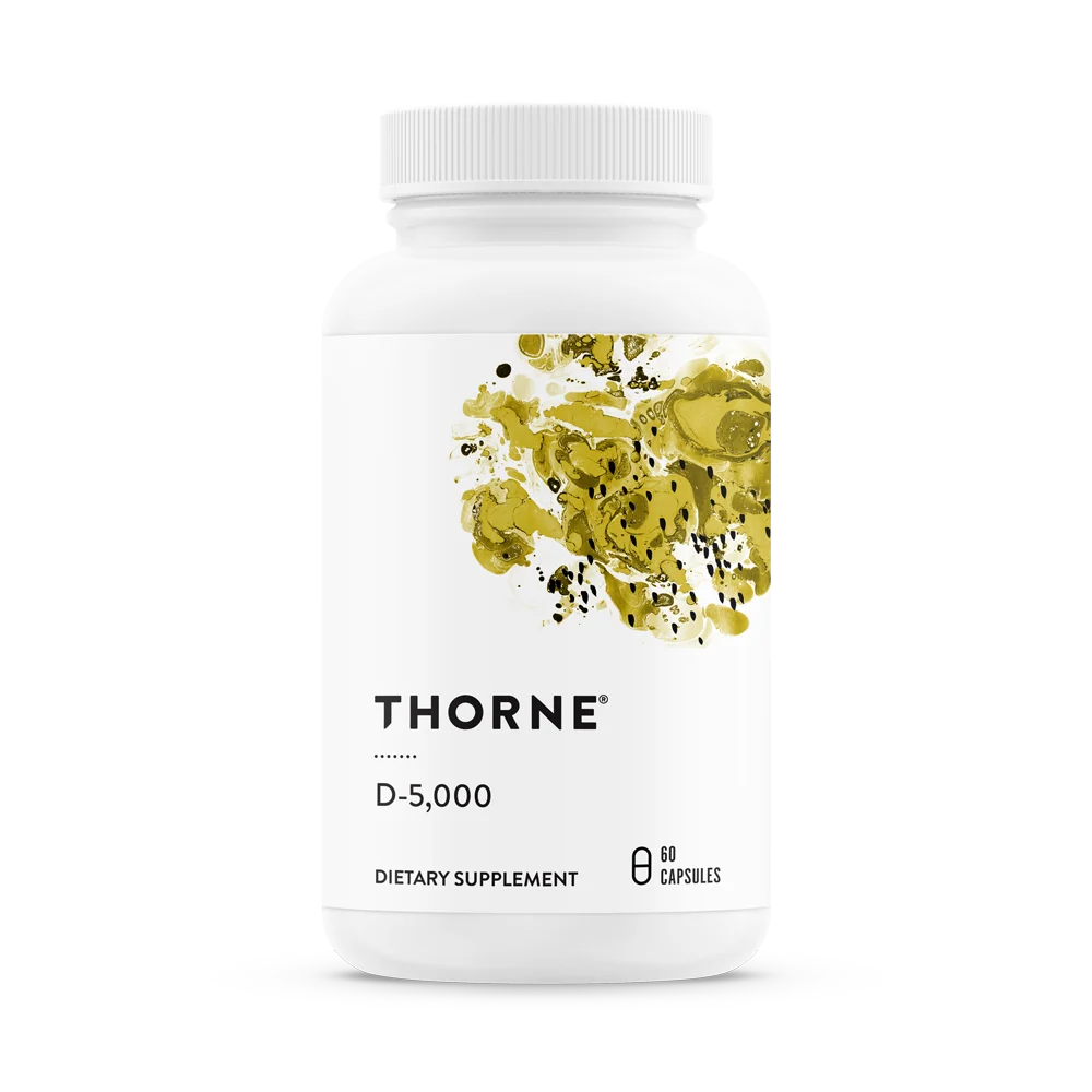 Flexible Thorne Vitamin D-5000 Premium Material