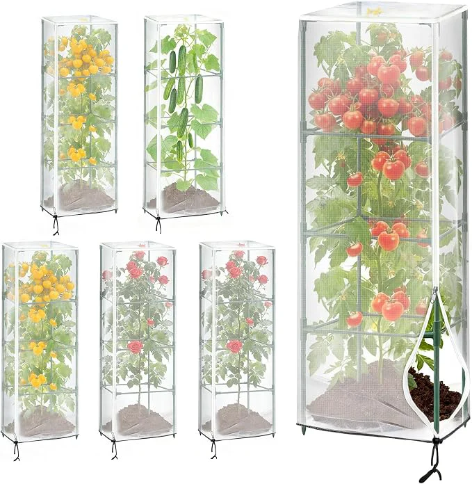 Stylish 6 Pack 16.9 16.9 47.2inch Plant Cover Reliable