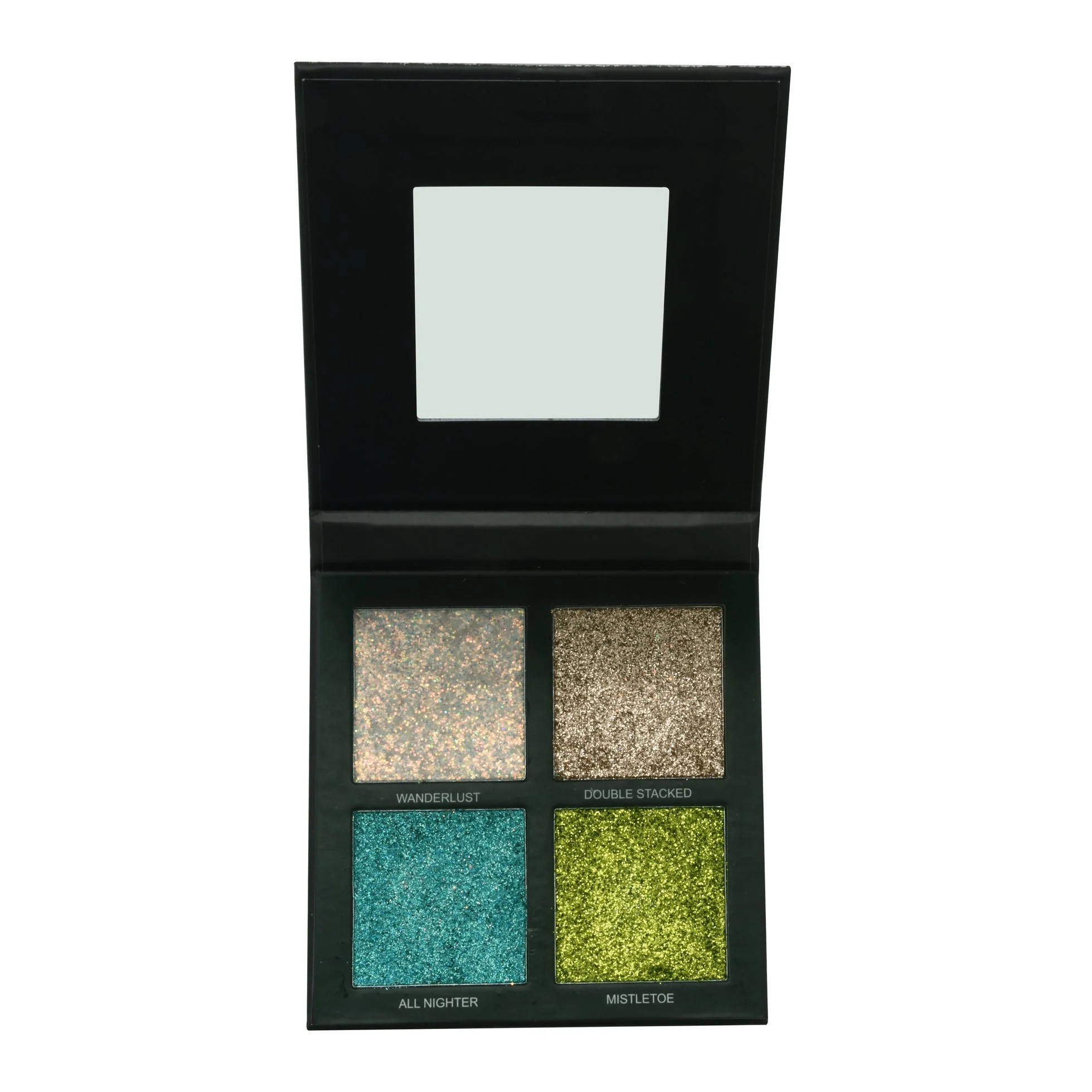 Reliable Ultra Light Pressed Glitter Palette Green