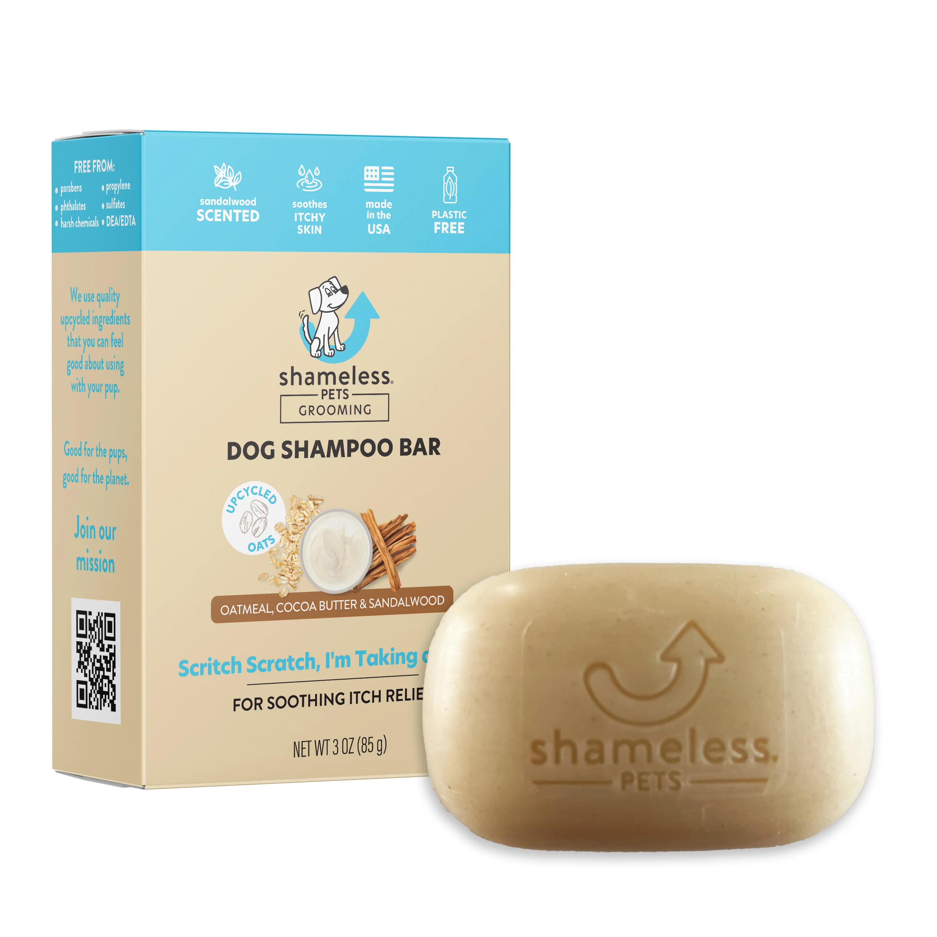 Carefully Designed Shameless Pets Scritch Scratch I’m Taking a Bath Shampoo Bar Efficient