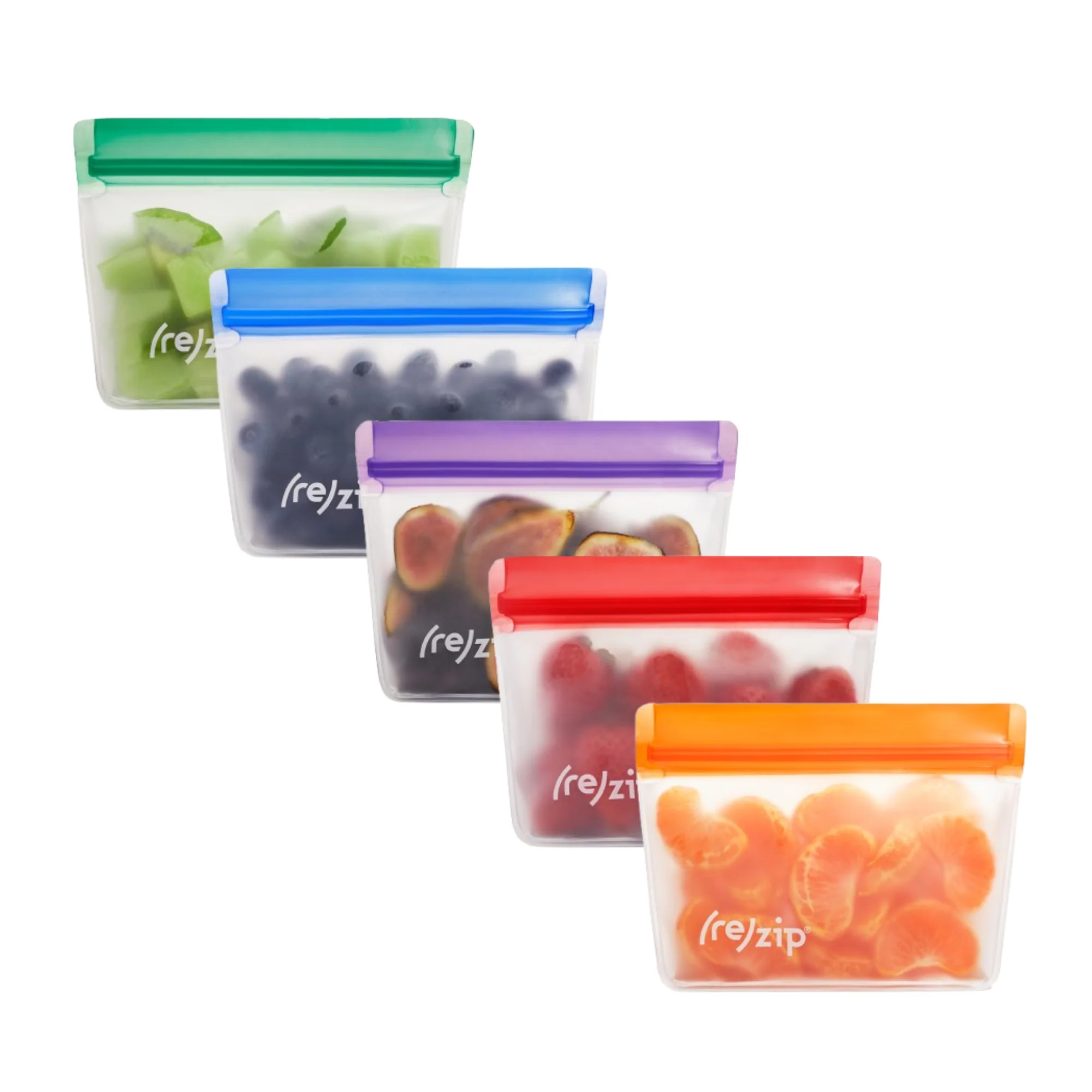 Casual re zip Reusable Leakproof Snack Stand Up Bags Elegant