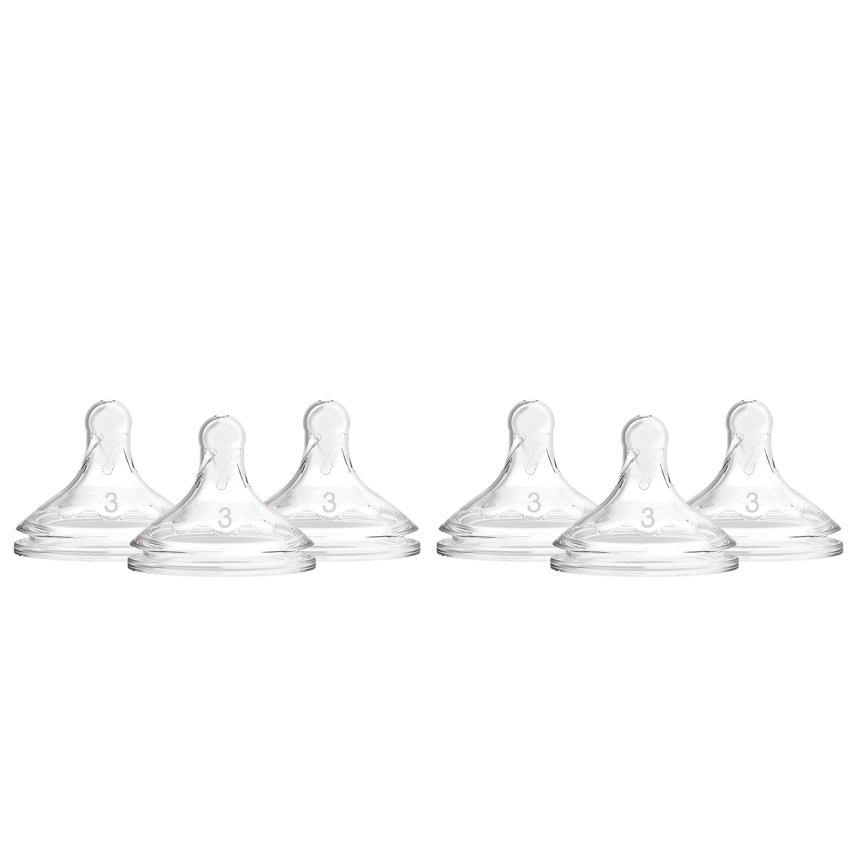 Lightweight Dr. Brown’s Level 3 Flow Silicone Wide-Neck Nipples Fine Crafted