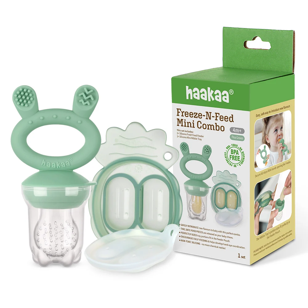 User-Friendly Haakaa Silicone ze-N-Feed Mini Combo Responsible