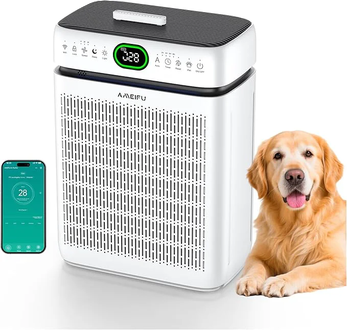 Stylish Air Purifiers for Home Large Room Up to 3500 Sq Ft Powerful