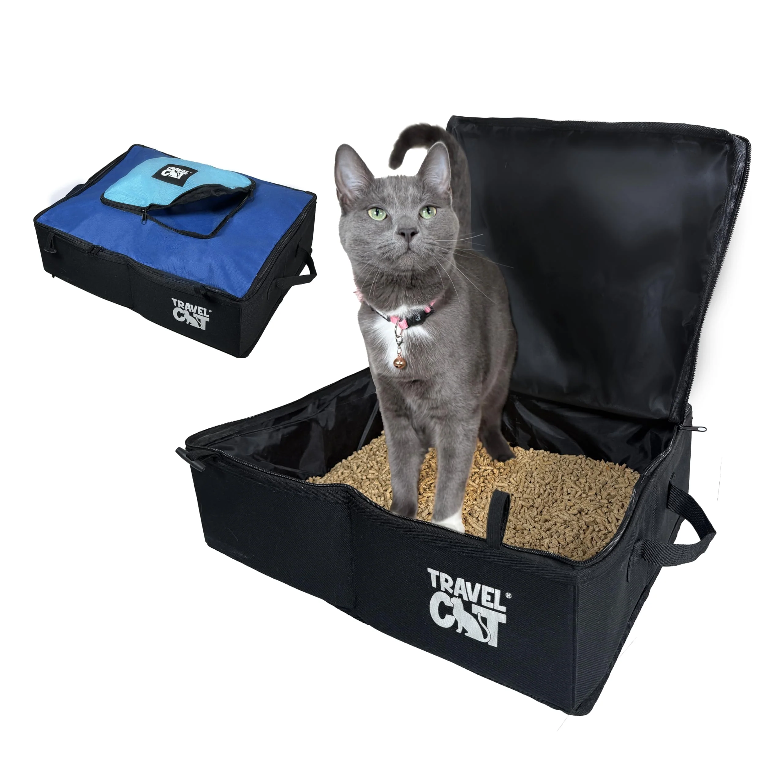 Contemporary Your Cat Backpack Travel Cat Litter Box – Foldable Odor-Control Portable Modern