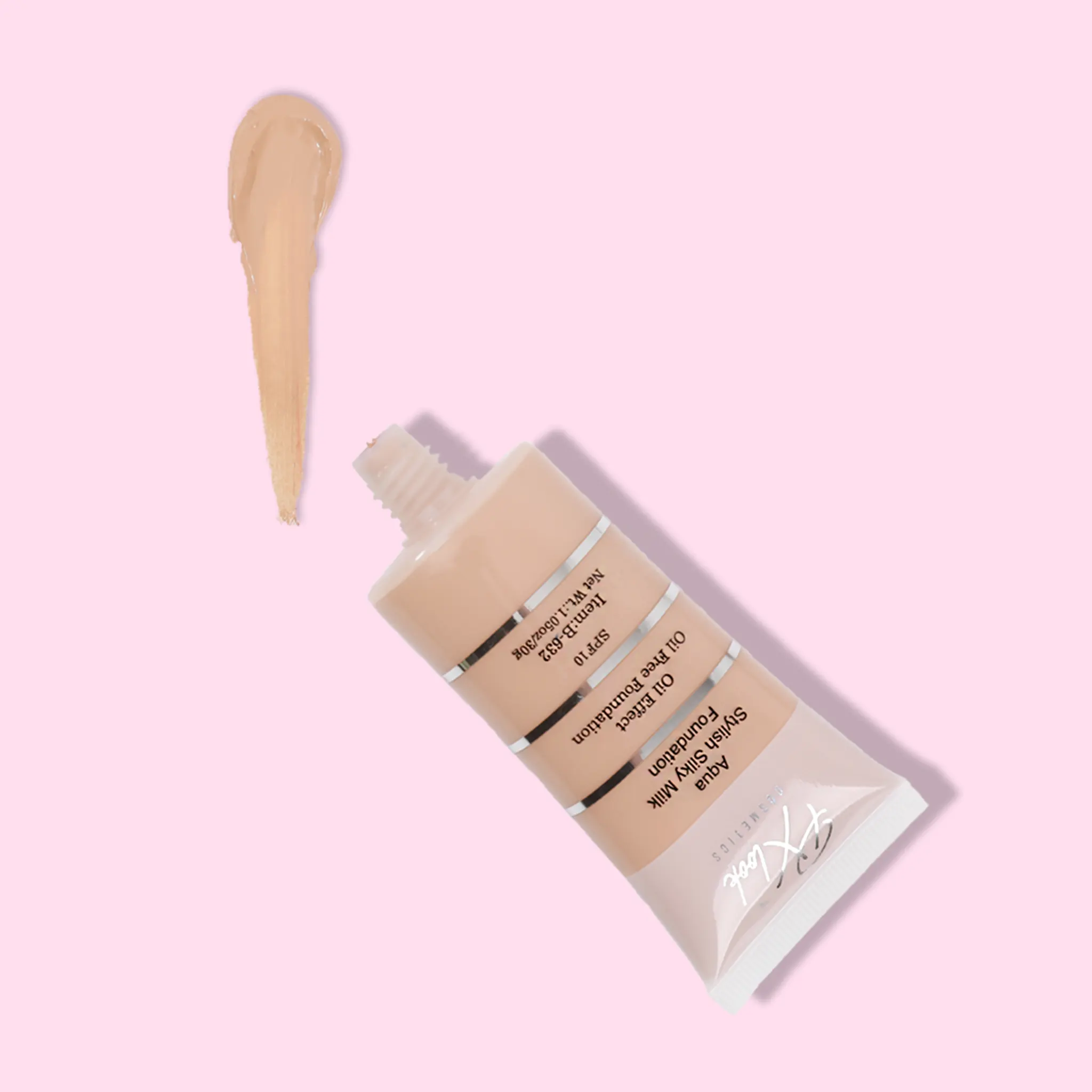 Versatile Aqua Stylish Silky Milk Oil Foundation Expertly Made