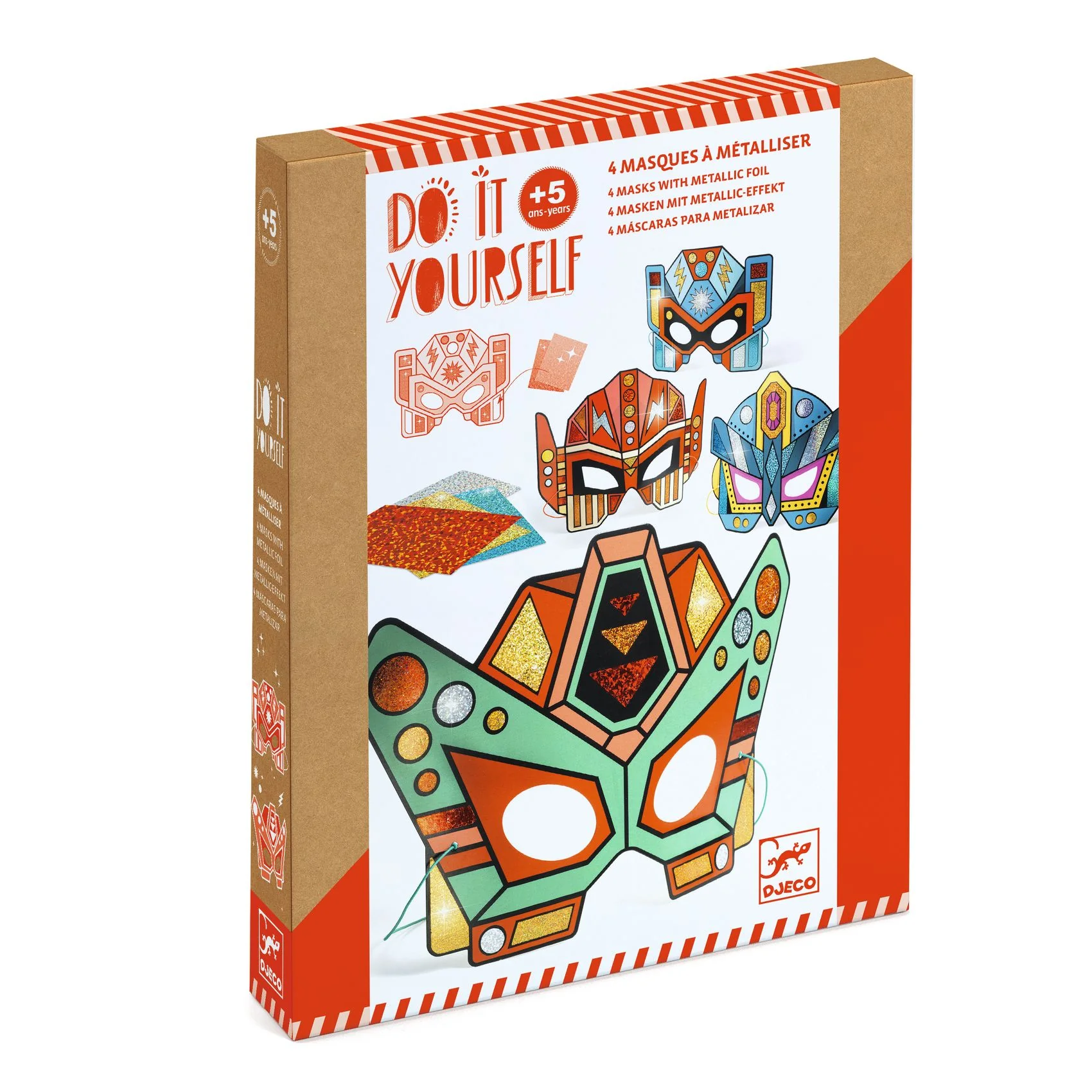 Advanced DJECO Super Robots DIY Craft Kit made with FSC® Paper Proven