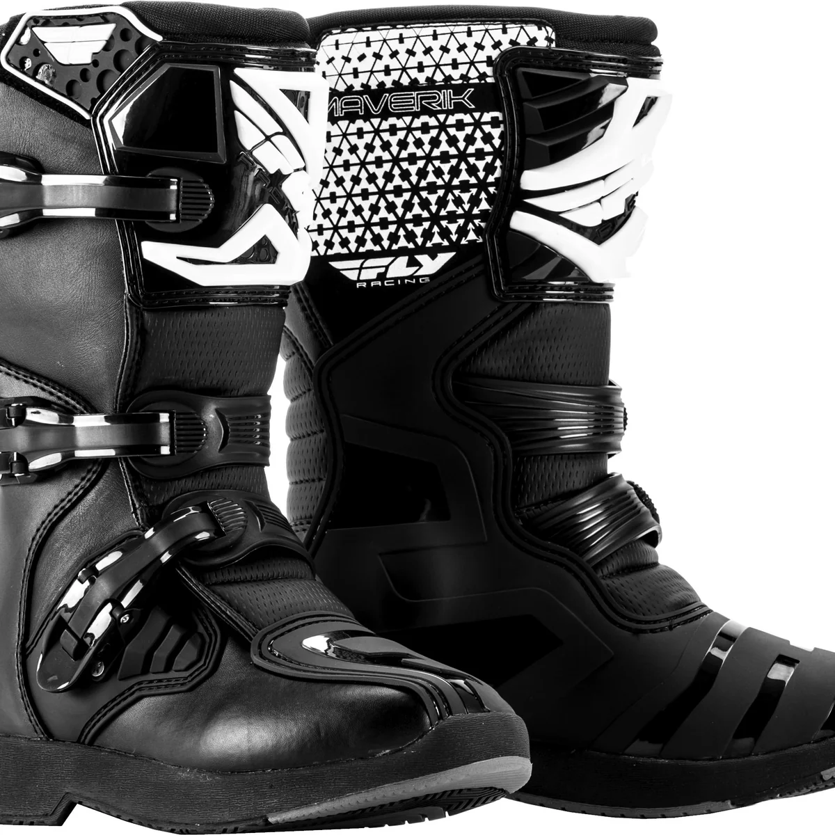 Fast Youth Maverik Boots Black Sz 04 Effective