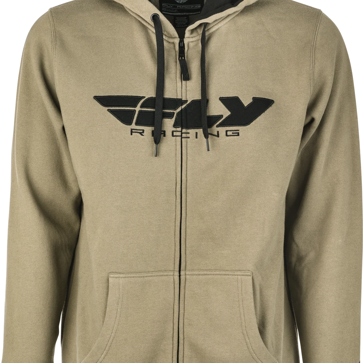 Clean Fly Corporate Zip Up Hoodie Tan Black 2x Responsible