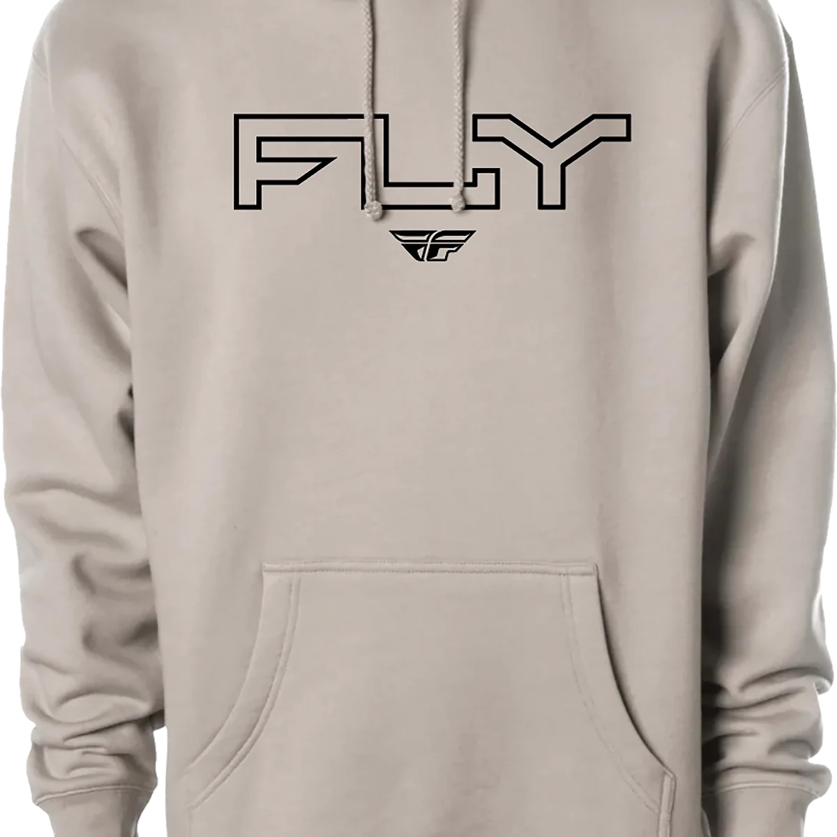 Luxury Fly Edge Hoodie Cement Lg Healthy