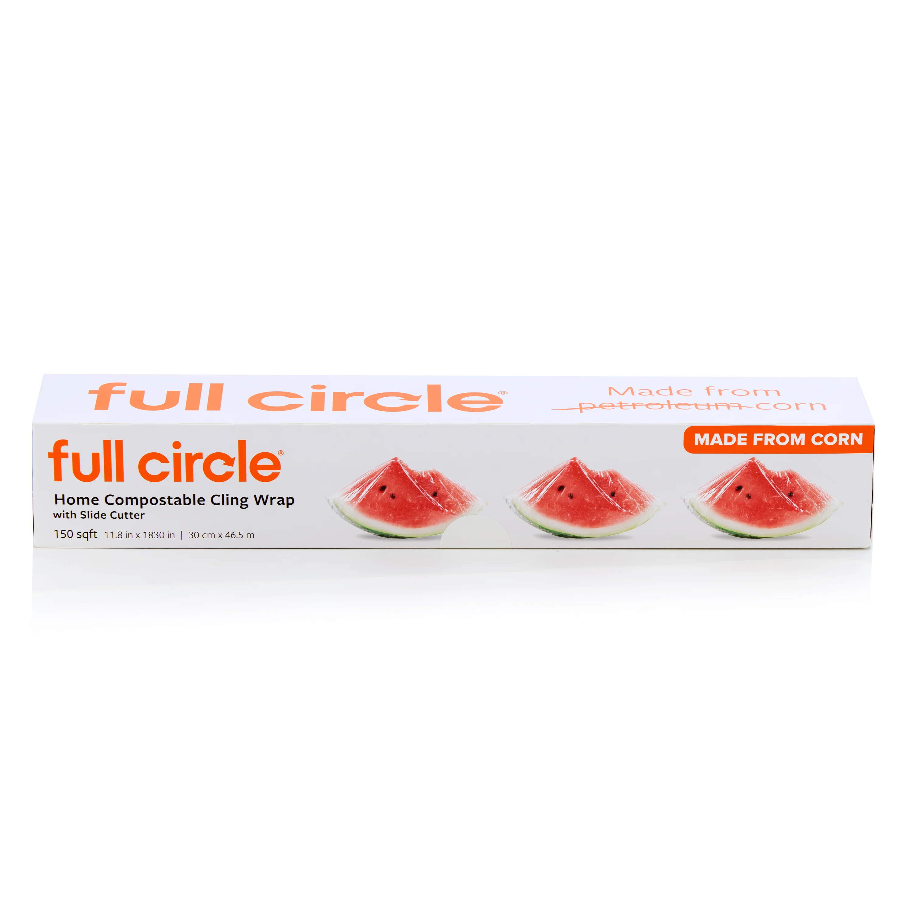 Selected Full Circle Compostable Cling Wrap 150 sq ft Soft