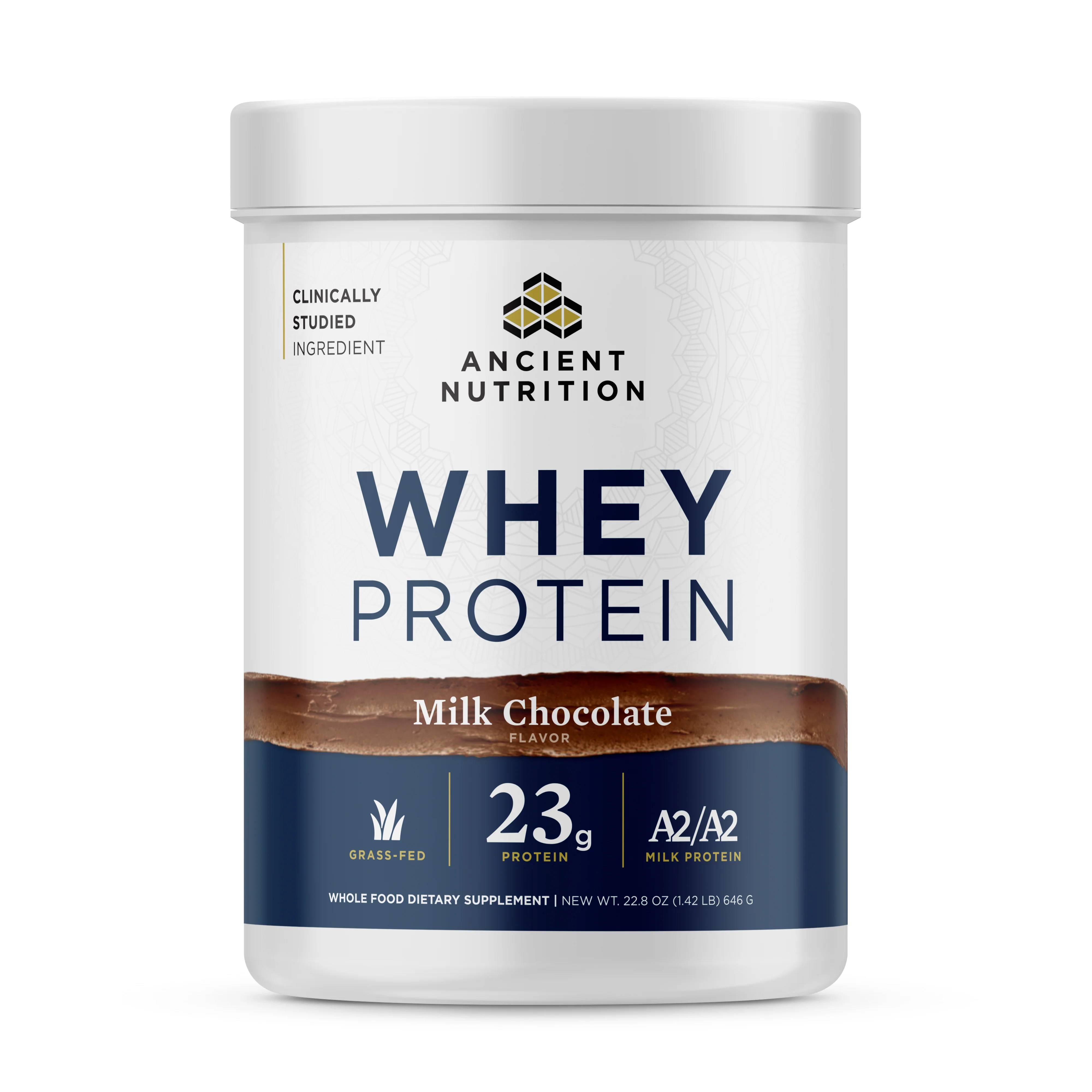 Pure Ancient Nutrition Grassfed Whey Protein Milk Chocolate Flavor Innovative