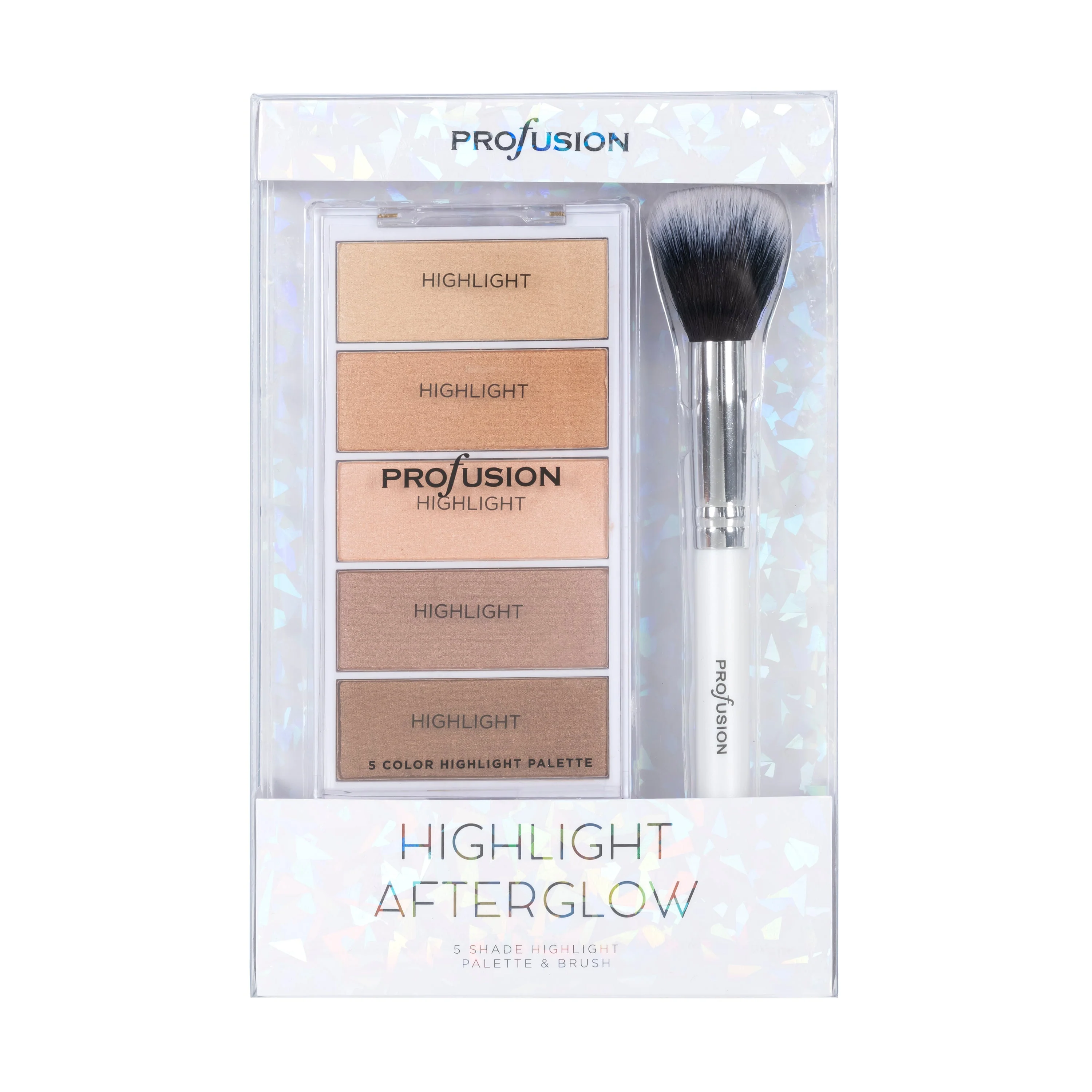 High-Performance White Crystals Highlight Palette Casual