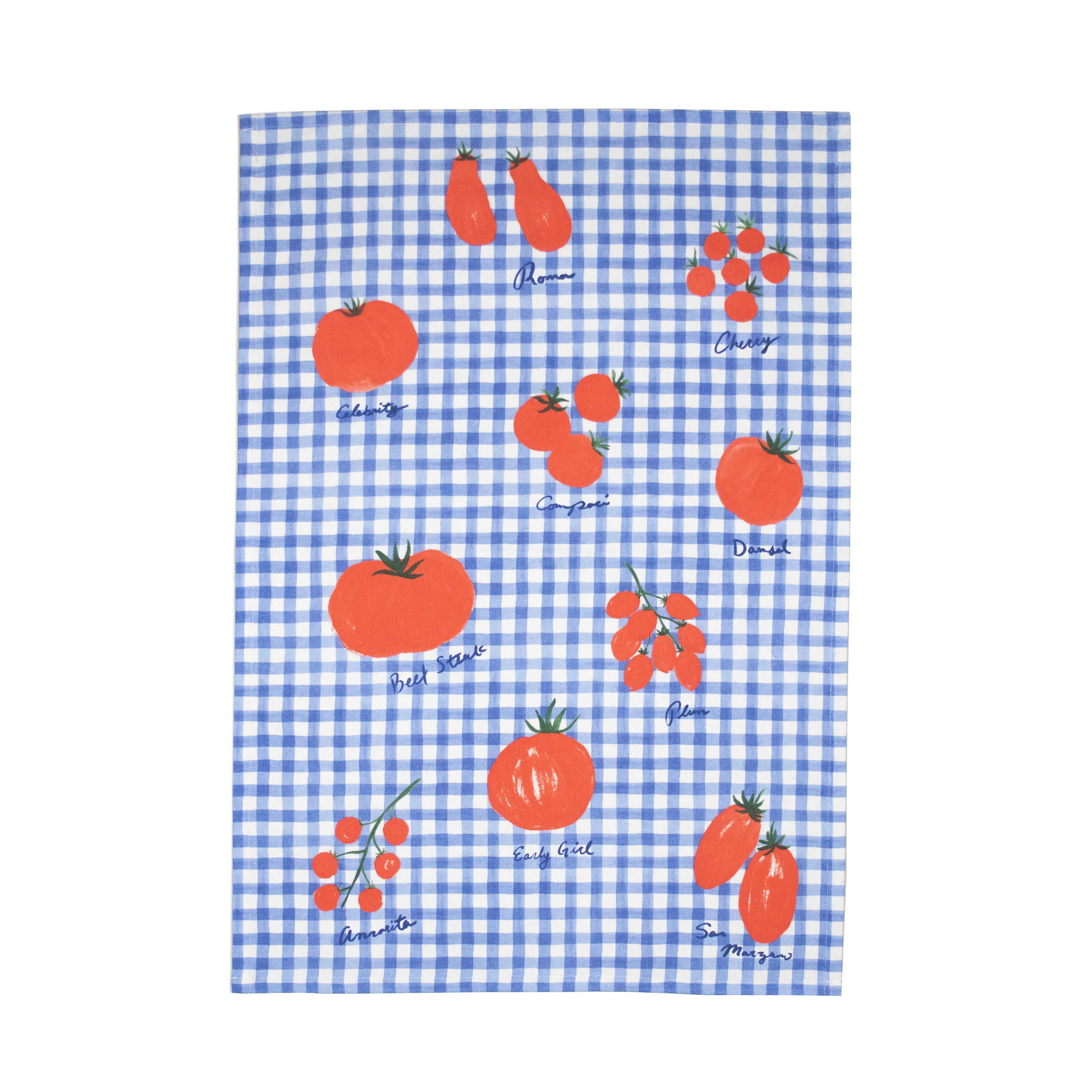 Exclusive Supra Endura Tomato Print Organic Cotton Kitchen Towel Specialty
