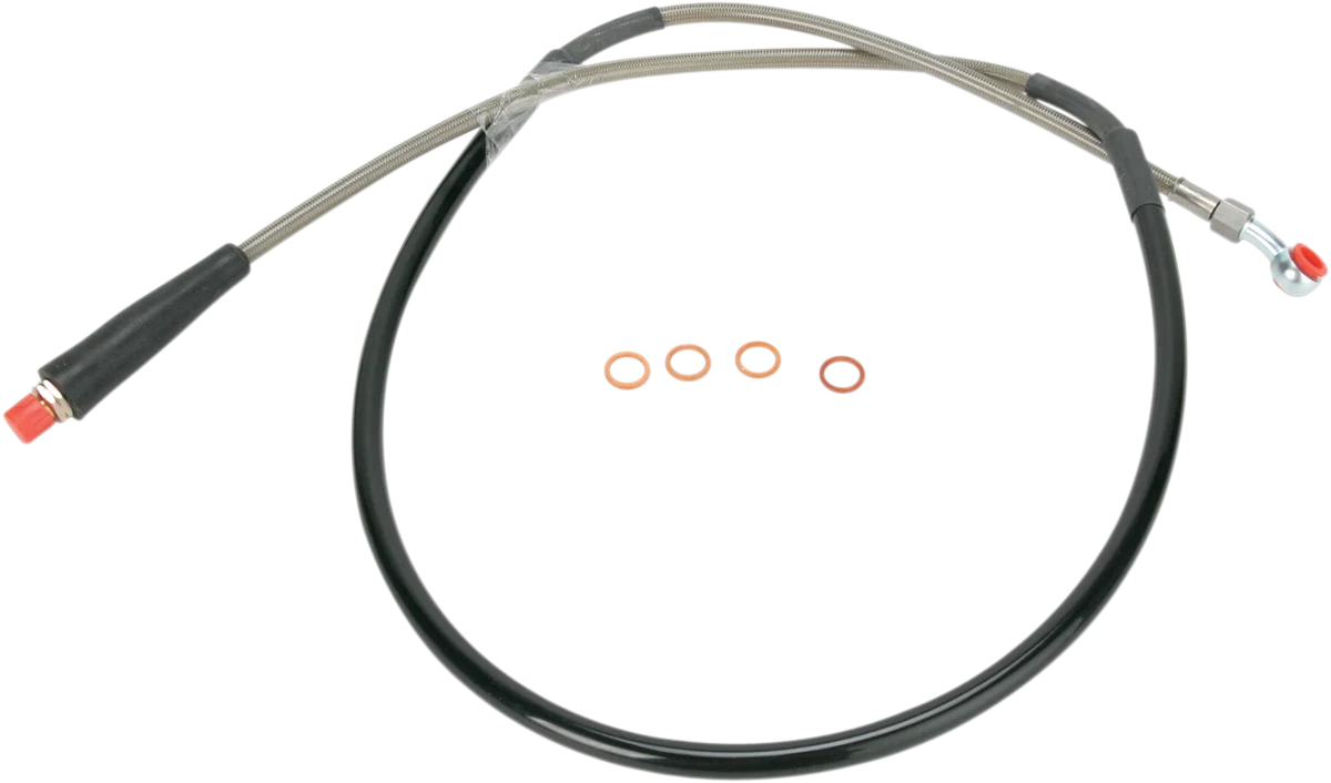 Specialty MOOSE RACING Brake Line – Front – Stainless Steel – Suzuki S01-1035 Refined
