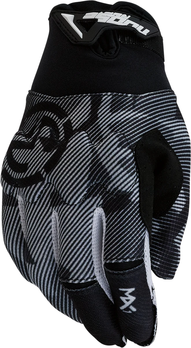 Advanced MOOSE RACING Youth MX1™ Gloves – Black White – Large 3332-1720 User-Friendly