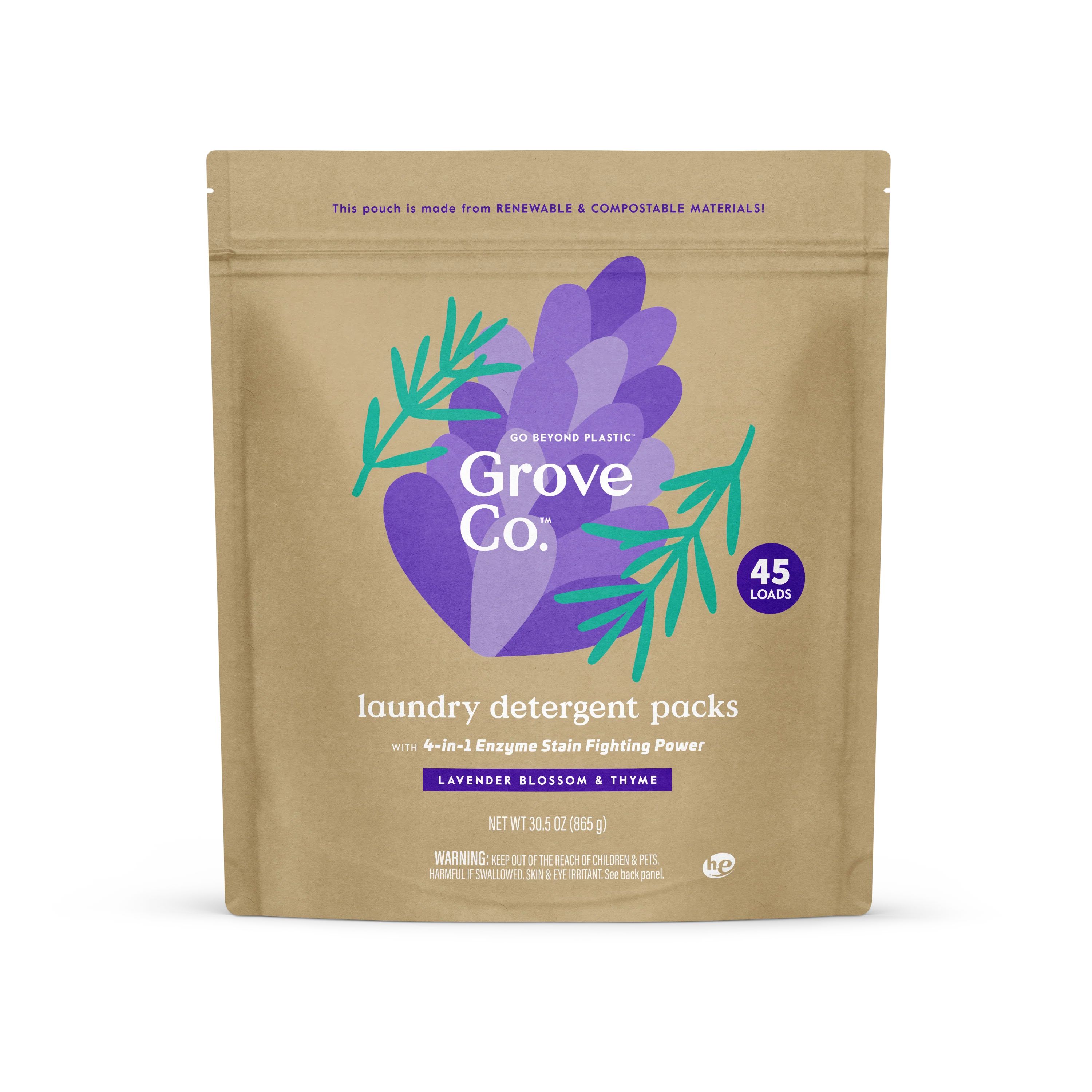 Safe Grove Co. Laundry Detergent Packs – Removes Tough Stains Without Harsh Chemicals Quality